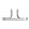 DELTACO Office, Adjustable vertical laptop holder, 5kg, alumimnum ARM-0532