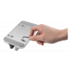 DELTACO Office, Adjustable vertical laptop holder, 5kg, alumimnum ARM-0532