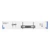DELTACO, heavy duty fixed wall, 60"-100", 75kg, 200x200-900x600 ARM-1152