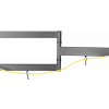 DELTACO, full-motion 3-way wall, 32"-55", 35kg, 200x200-400x400 ARM-1200
