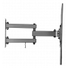 DELTACO, full-motion 3-way wall, 32"-55", 35kg, 200x200-400x400 ARM-1200