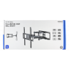 DELTACO, full-motion 3-way wall, 32"-55", 40kg, 200x200-400x400 ARM-1202