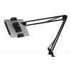 DELTACO Stativ för smartphones & surfplattor 4"-12.9", c-clamp, 360° ARM-278