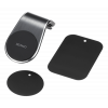 DELTACO magnetic car holder, angled air vent mount, for mobile, black ARM-C104