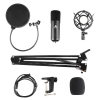 MAONO USB Podcasting Microphone Kit, mikrofon, arm med fäste, filter AU-A04
