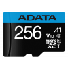 ADATA 256GB MicroSDXC UHS-I CLASS10 A1 R/W:100/25 MB/s AUSDX256GUICL10A1-RA