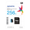 ADATA 256GB MicroSDXC UHS-I CLASS10 A1 R/W:100/25 MB/s AUSDX256GUICL10A1-RA