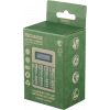 DELTACO Ultimate Ni-Mh USB charger with 4 x AA batteries C704A4-4xAA