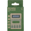 DELTACO Ultimate Ni-Mh USB charger for AA/AAA batteries, display C704A4