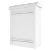 DELTACO låsbart väggskåp, 350x140x450mm, IP55, vit CB-3545
