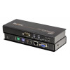 ATEN, systemförl. PS/2, RS232, VGA & Ljud över Cat5, auto signal, 30 CE370-AT-G