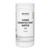 DELTACO Office Hand disinfectant wet wipes, 100 pc tube CK1036
