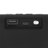 STREETZ Portable Bluetooth speaker, USB/TF/AUX/FM/handsfree, black CM770