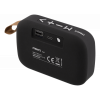 STREETZ Portable Bluetooth speaker, USB/TF/AUX/FM/handsfree, black CM770