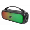 STREETZ BT Boombox 2x 7.5 W, IPX5, AUX, USB flash, LED, black CMB-110