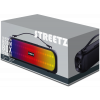 STREETZ BT Boombox 2x 7.5 W, IPX5, AUX, USB flash, LED, black CMB-110