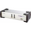ATEN KVM-switch, 1 konsol styr 2 datorer, USB, för dubbla skärmar CS1742C-AT