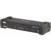 ATEN KVM-switch, 1 konsol styr 4 datorer,DVI DL/USB, 2xUSB-portar, 7.1 CS1784A-AT-G