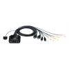 ATEN 2-Port USB True 4K HDMI Cable KVM Switch with Audio CS22H-AT