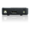 ATEN KVM-switch, 1-2, DisplayPort, USB, 3,5mm, UHD, 1,8m, svart CS782DP-AT
