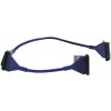 Floppykabel Rund 60cm med 3 x 34-pin anslutningar