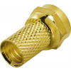 Antennadapter F-kontakt ha - 6.2mm RG6