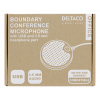DELTACO Office Tryckzonsmikrofon med USB och 3,5 mm, VoIP/Skype kompat DELC-0002