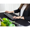 DELTACO Office, extra wide mousepad with fast wireless charger, 90x40 DELC-0100