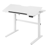 DELTACO Office, 2-Stage Single Motor Electric Desk, Tiltable Desktop DELO-0100