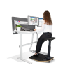 DELTACO Office, 2-Stage Single Motor Electric Desk, Tiltable Desktop DELO-0100
