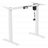 DELTACO Office 2-Stage Single Motor Electric Sit-stand Desk Frame, 840 DELO-0105
