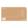 DELTACO Office, Desk board, White laminate, 1500x750x25mm DELO-0121