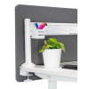 DELTACO Office, Slatwall Desk Mounting Pole DELO-0152