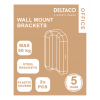 DELTACO Office, Slatwall Wall Mounting Plate DELO-0153