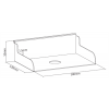 DELTACO Office, File Holder DELO-0155