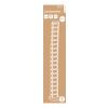 DELTACO Office, Spine Cable Organizer & Hider, Black DELO-0203