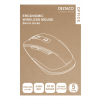 DELTACO Office Wireless ergonomic mouse, silent clicks, 2400 DPI DELO-0310
