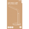 DELTACO Office, LED table lamp 400lm with Wireless charging 10W DELO-0401