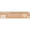 DELTACO Office Tabletop Pop-Up Power Strip with Surge Protector DELO-0402