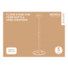 DELTACO Office Hand sanitizer bottle floor stand DELO-0611