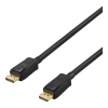 DELTACO DisplayPort monitorkabel, 20-pin ha - ha, 20m, svart