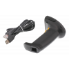DELTACO Handheld 1D CCD barcode scanner, black, USB DUR-798