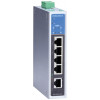 Moxa EDS-G205A-4POE, industriell switch, 5xRJ45, PoE+, IP30, grå/svar EDS-G205A-4POE