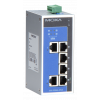 Moxa Industriell switch, 6xRJ45, 4xPoE+, IP30, metall EDS-P206A-4PoE