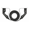 DELTACO e-Charge, cable type 2 - type 2, 1 phase, 32A, 10M EV-12110