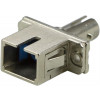 DELTACO skarvdon, fiber, SC-ST, multimode, simplex, keramisk, metall