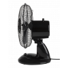 NORDIC HOME CULTURE Skrivbordfläkt, 230mm, två hastighetsinställningar FT-23A-BLACK
