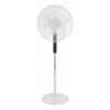 Nordic Home Golvfläkt med fjärrkontroll, 40 cm, låg ljudnivå, timerfun FT-529