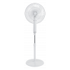 Nordic Home Golvfläkt med fjärrkontroll, 40 cm, låg ljudnivå, timerfun FT-529