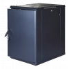 TOTEN System G, 19" golvskåp, 18U, 600x1000, glasdörr fram, metalldörr G6.6018.9001